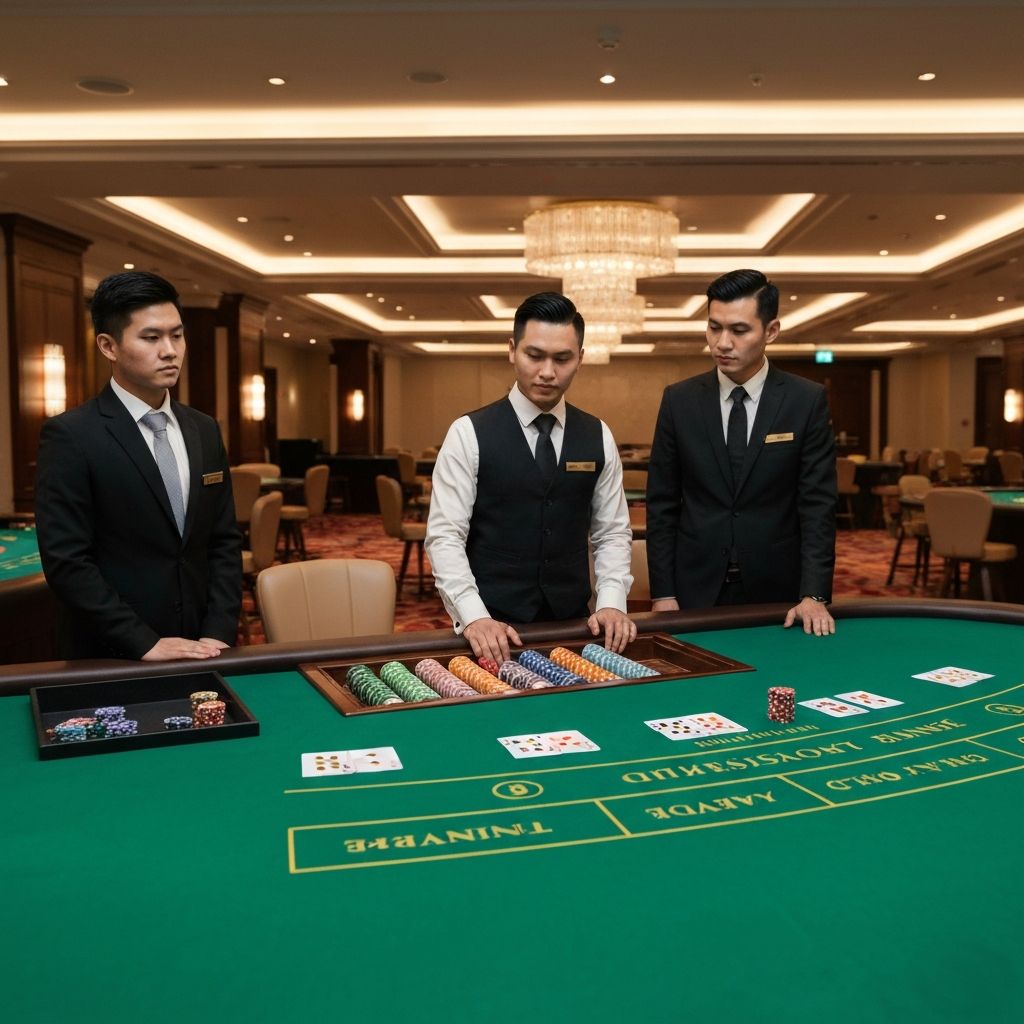 Szkolenia dla branży kasynowej - profesjonalne kursy dla krupierów